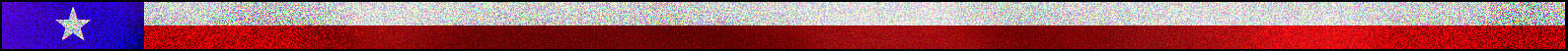 Horizontal Texas Flag border